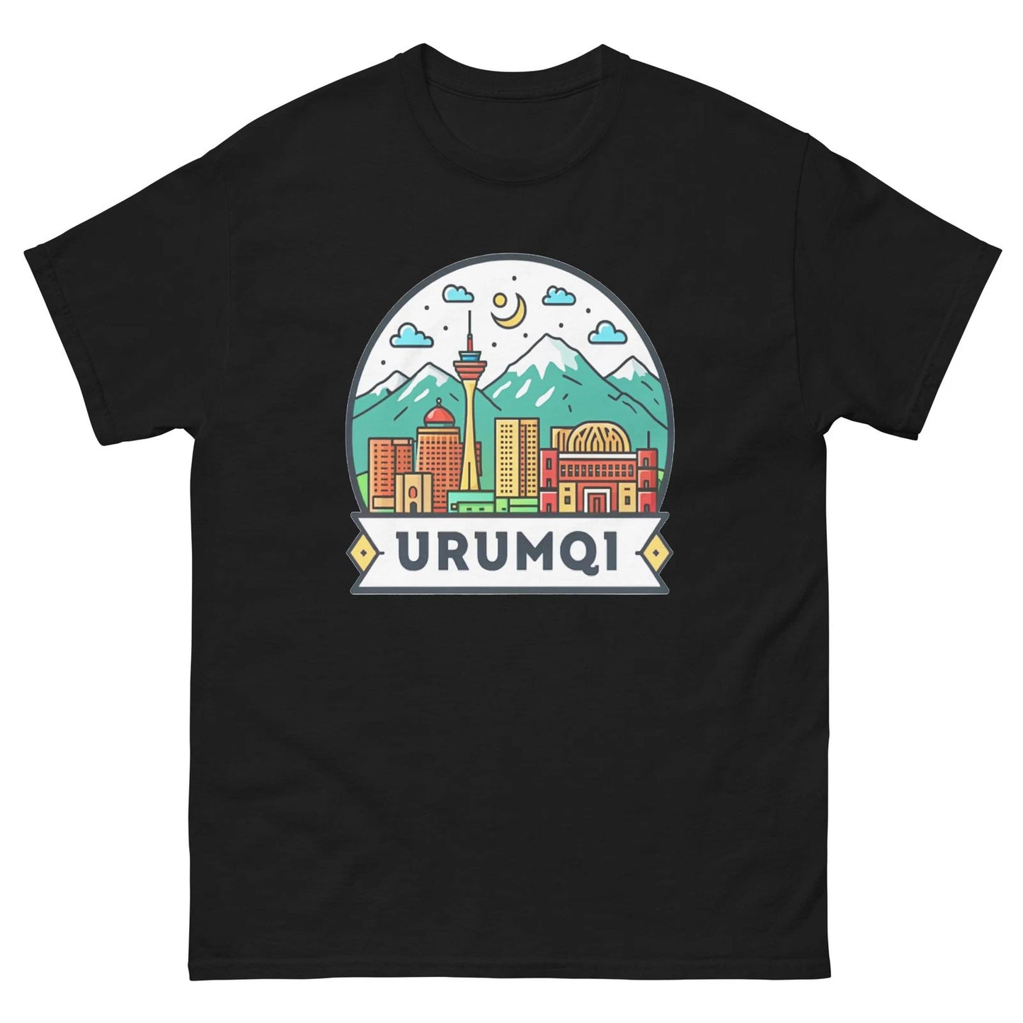 Urumqi World Travel Urban Area City T-Shirt
