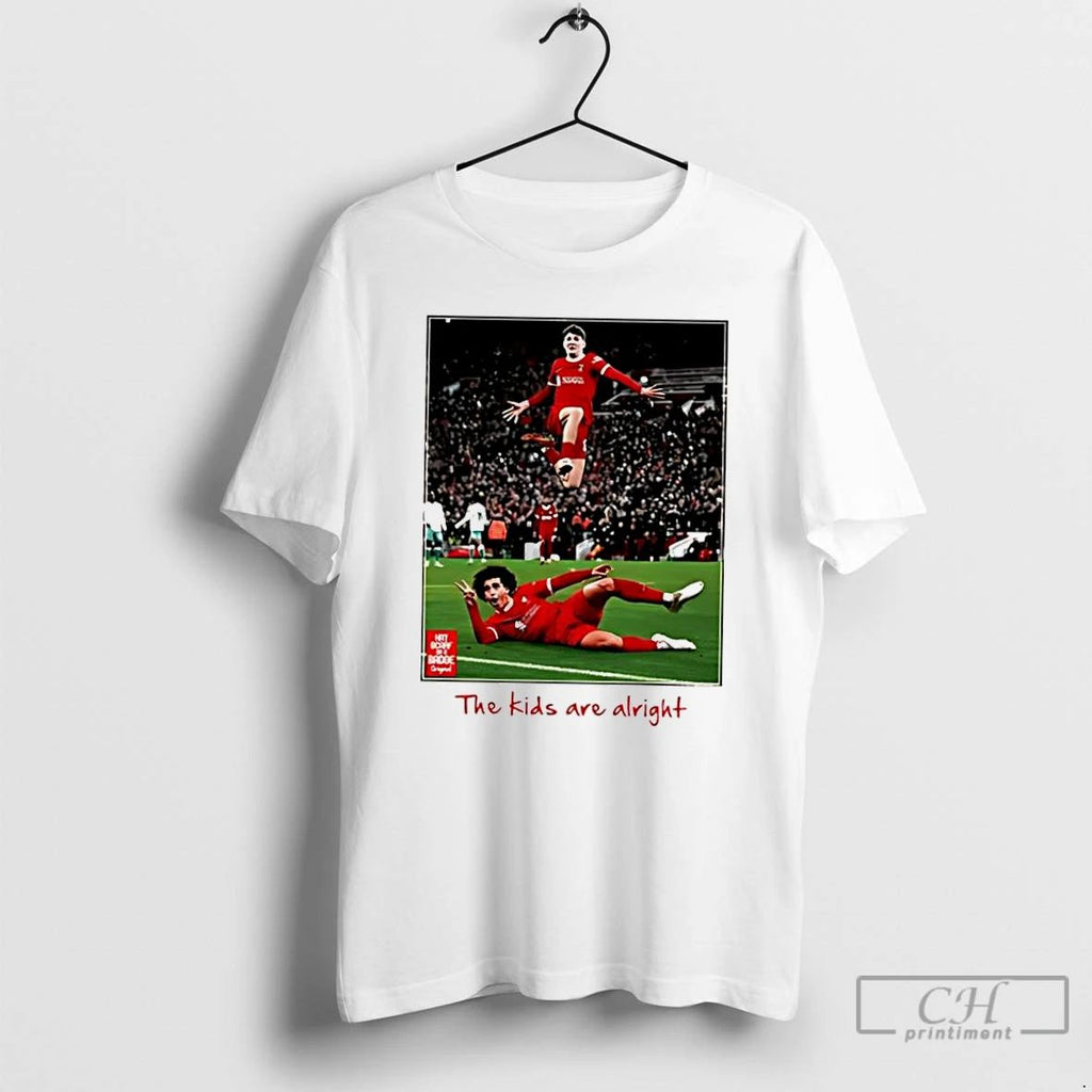Classic Jayden Danns And Lewis Koumas Liverpool Fc Players The Kids Are Alright Graphic