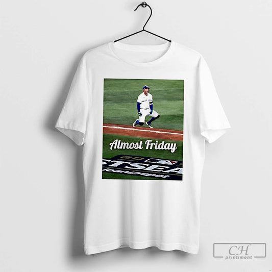 Classic Almost Friday George Springer Toronto Blue Jays Springer Jump T Shirts