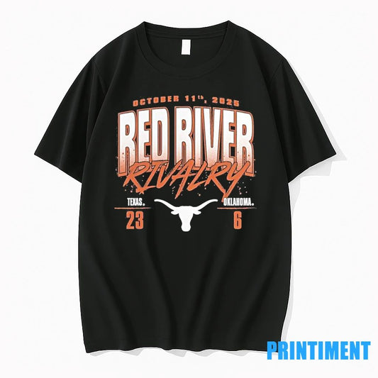 Texas Longhorns Vs Oklahoma Sooners 2025 Score Tshirts Sweater