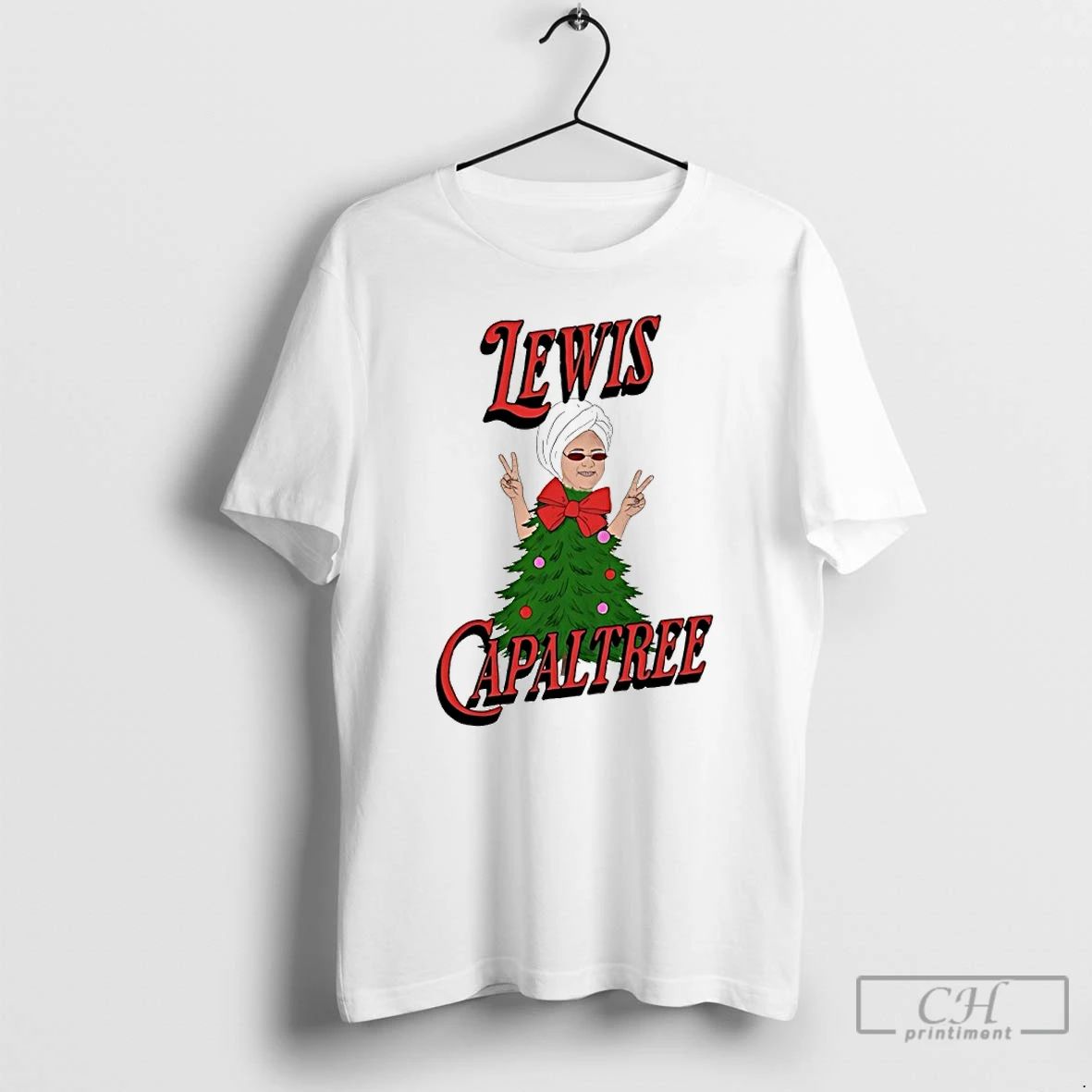 Classic Lewis Capaltree Christmas Tree T Shirts