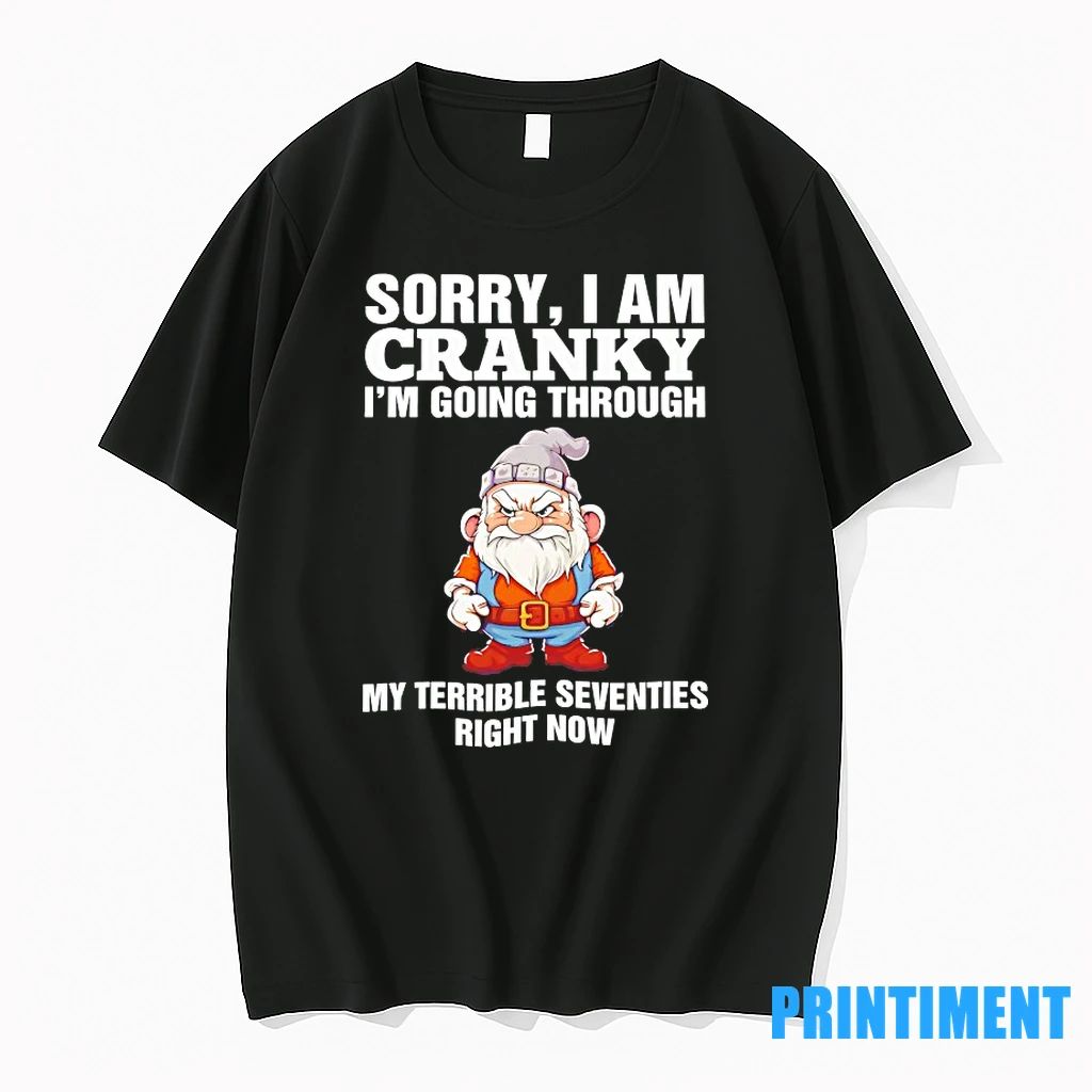 Gnome Sorry I Am Cranky Im Going Through Tshirts Sweater