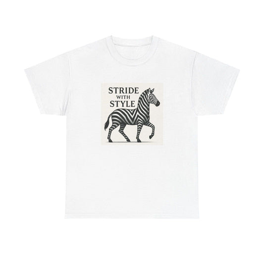 Unisex Adult T Shirt Zigzag Zebra Modern Chic