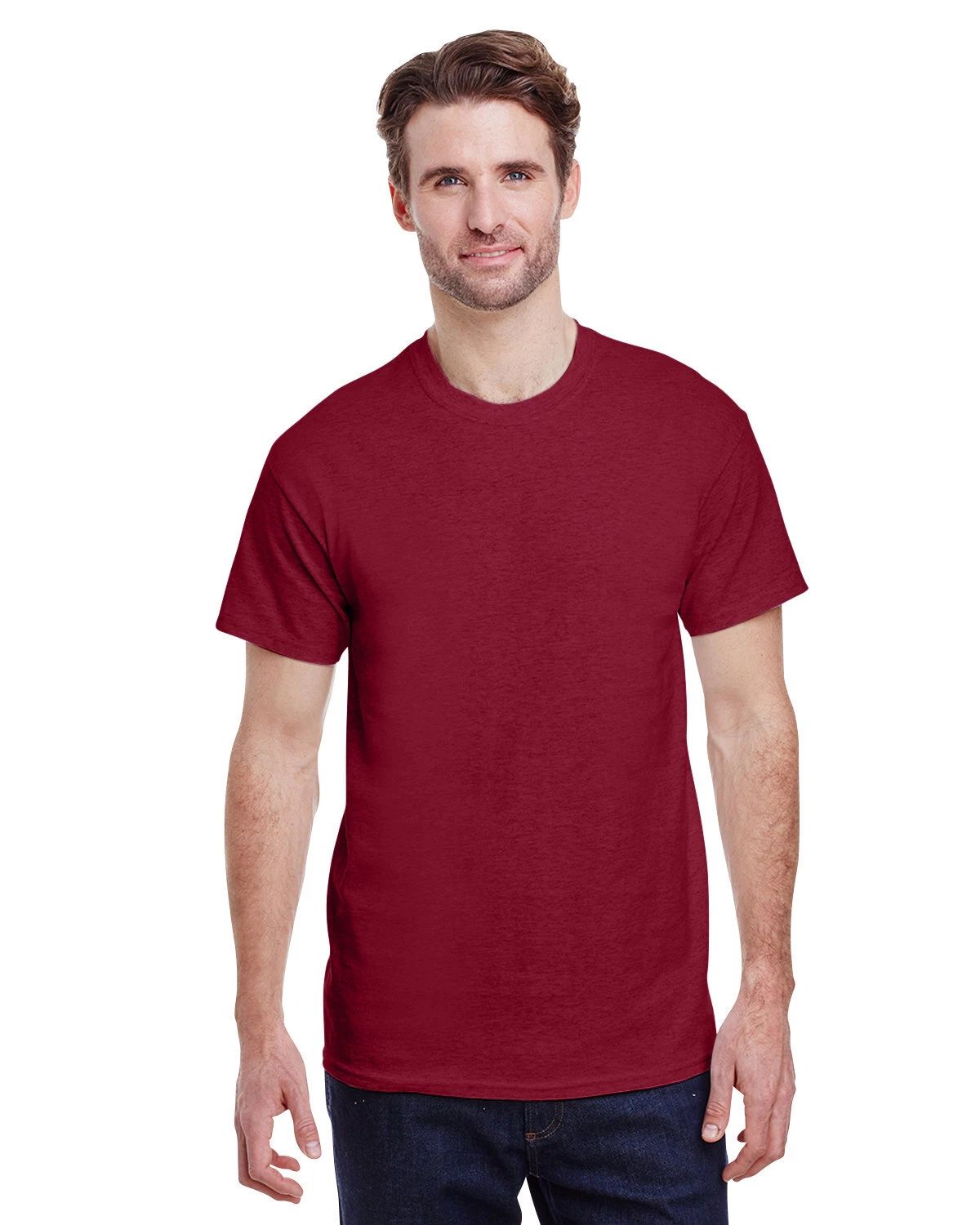 5 Pack Of Gildan G200 Adult Ultra Cotton Fashion T Shirt Blank Stylish T-Shirt