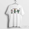 Premium Jake Oettinger Otter Mikko Rantanen Moose And Jason Robertson Robo Guys Dallas Stars Mascot