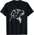 Golden Retrievers Dog Portrait Adorable Pets Animal Lovers T-Shirt , Unisex Tees