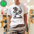 Jitsu Saurus Dinosaur Brazilian Jiu Jitsu Shirt