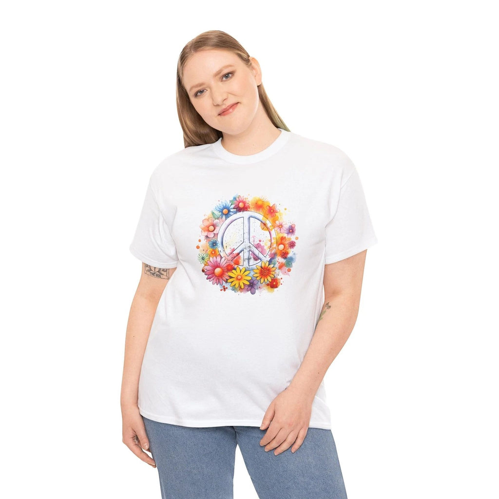 Spread Love Not Hate T-Shirt | Boho Hippie Peace Tee | Positive Vibes Shirt