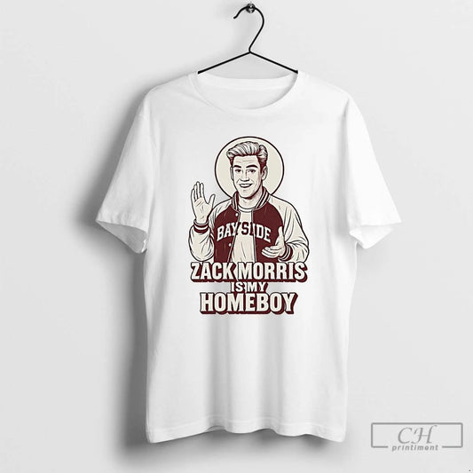 Classic Zack Morris Is My Homeboy Jesus Parody T Shirts
