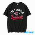 Cubs October Baseball 2025 Tshirts Sweater