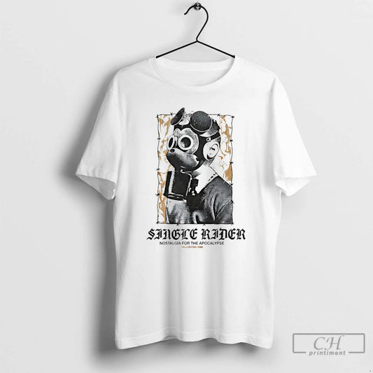 Premium Single Rider Nostalgia For The Apocalypse Halloween 2025 T Shirts