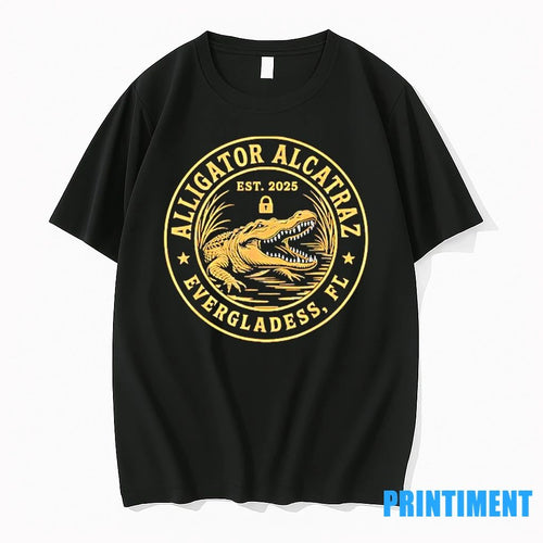 Alligator Alcatraz Vergladess Fl Est 2025 Tshirts Sweater