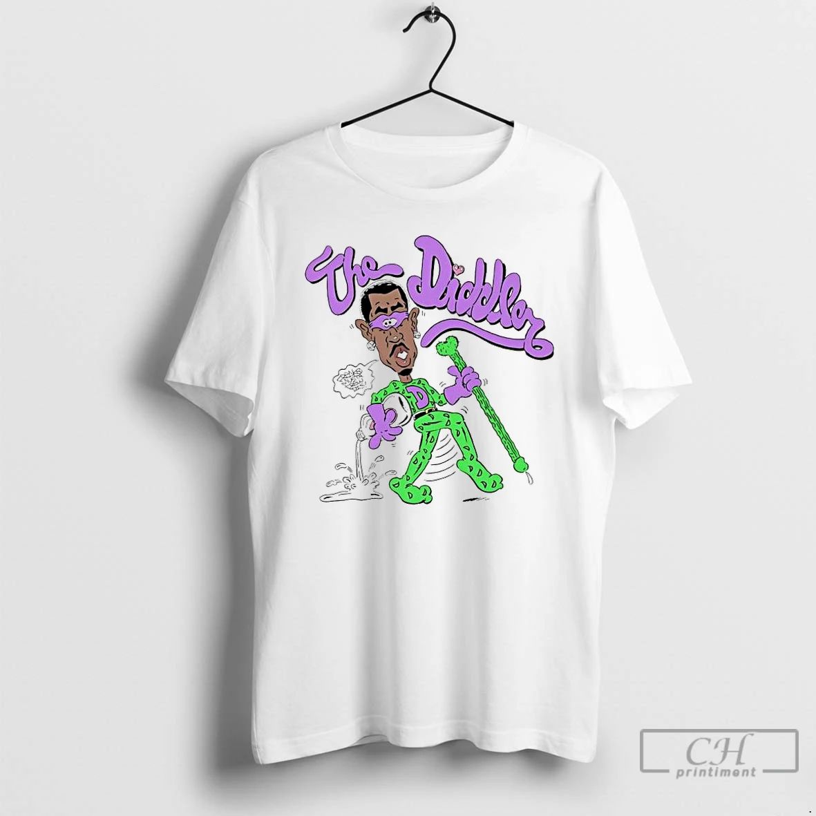 Premium The Diddler Diddy Caricature T Shirts
