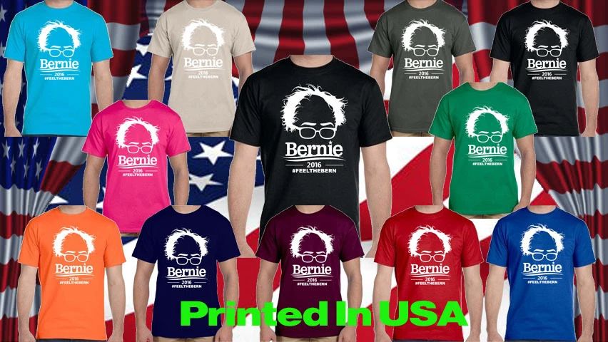 Bernie Sanders Retro T Shirt Feel the Bern Shirt 2016
