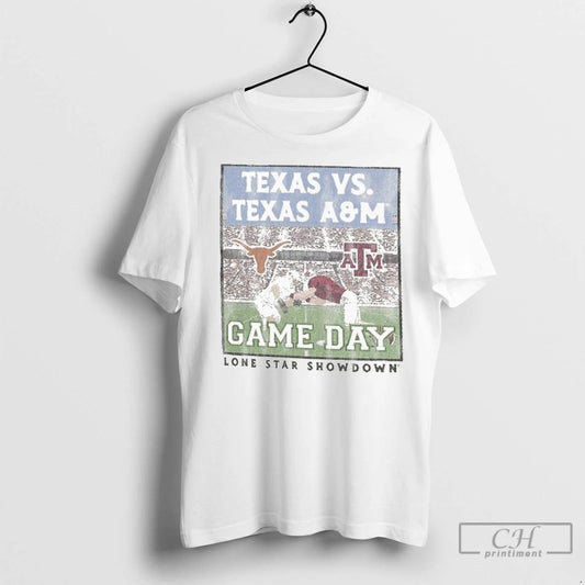 Premium Texas Am Aggies Vs Texas Longhorns Lone Star Showdown Battle Stadium