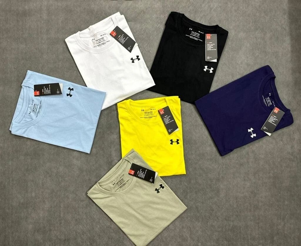 Men Under Armour Cotton Short Sleeve T-shirt