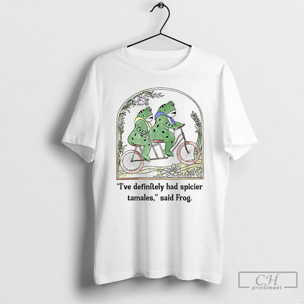 Classic Portland Frog Ive Definitely Had Spicier Tamales Said Frog Vintage T Shirts