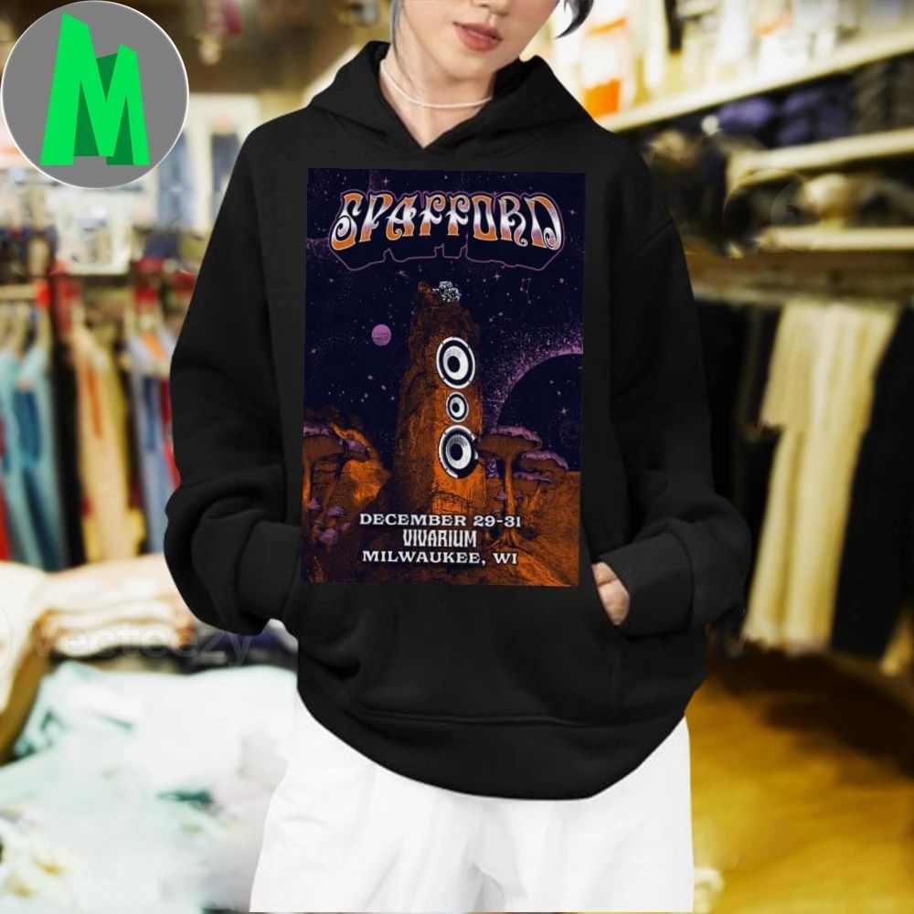 Spafford Poster NYE 2025 Shows In Milwaukee Shirt