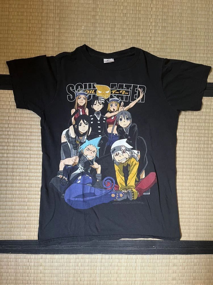 2009 Vintage Soul Eater Anime Tee, reprinted on new fabric.