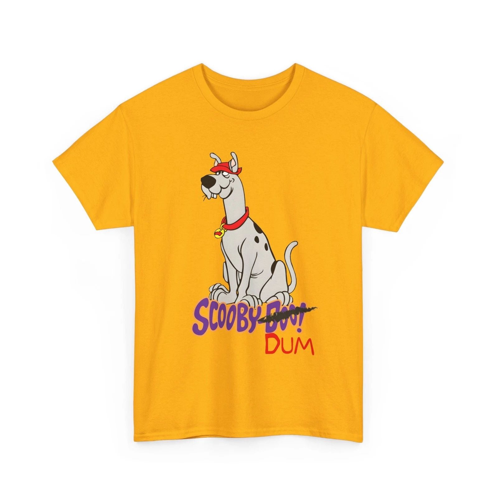 Scooby Dum T-Shirt Mystery Inc Hanna Barbera Graphic Beloved Scooby Doo Cousin