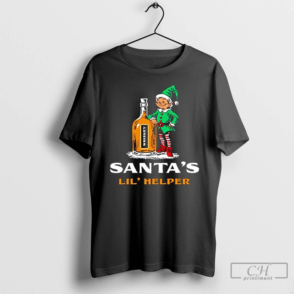 Classic Santas Lil Helper Chrismas T Shirts