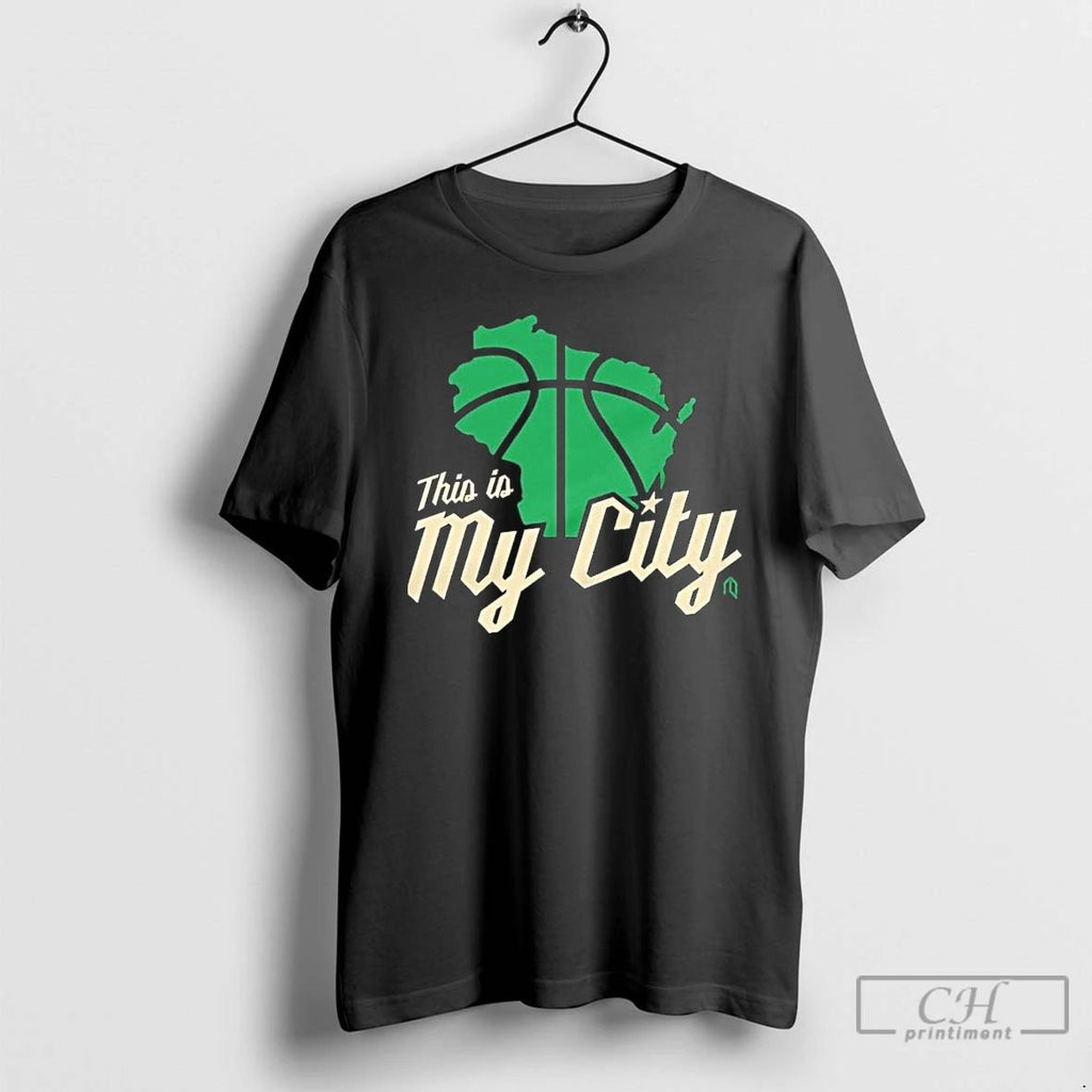 Premium Wisconsin Bucks This Is My City T Shirts