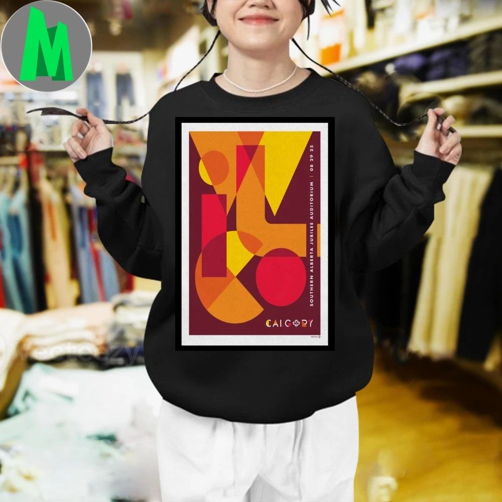 Calgary, AB 2025 Wilco Tour Poster Shirt
