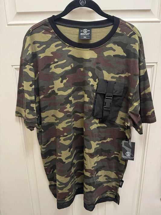 Switch Remarkable Camo T Shirt Street Wear Design Comfortable & Stylish Sz XXL