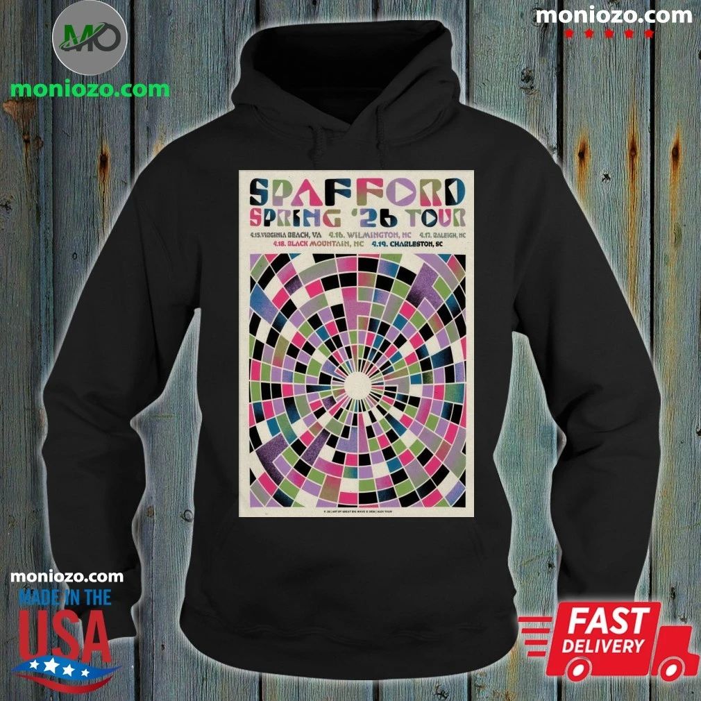 Original Spafford Spring Tour 2026 Poster Shirt