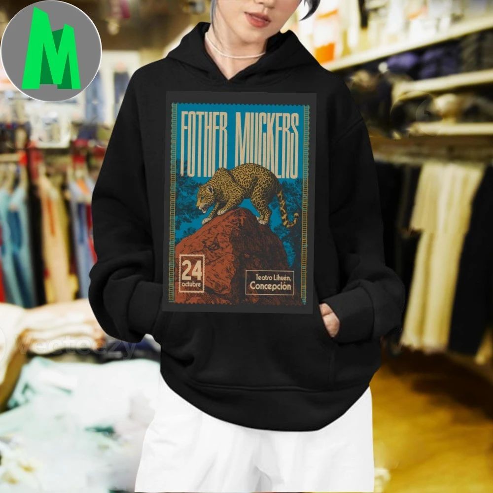 Fother Muckers October 24 2025 Teatro Lihuen Concepción Poster Shirt