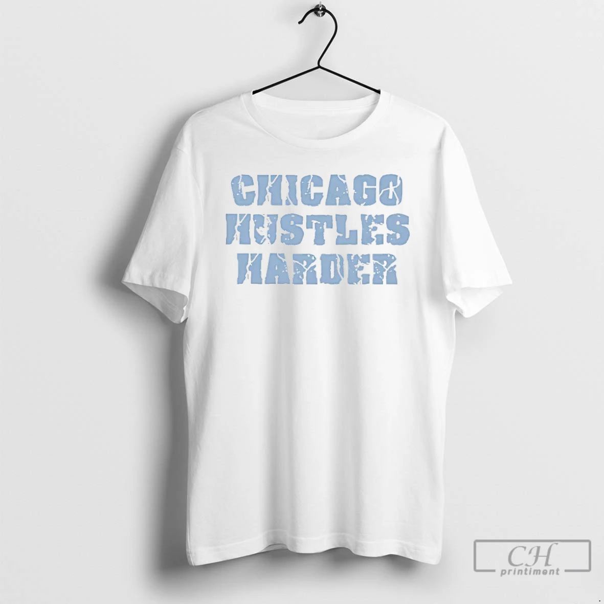 Premium Chicagoat Hustle Harder T Shirts