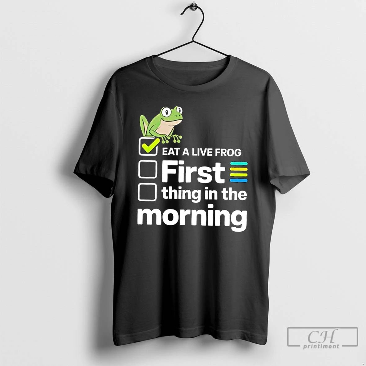 Premium Eat A Live Frog First Thing In The Morning Mark Twain T Shirts
