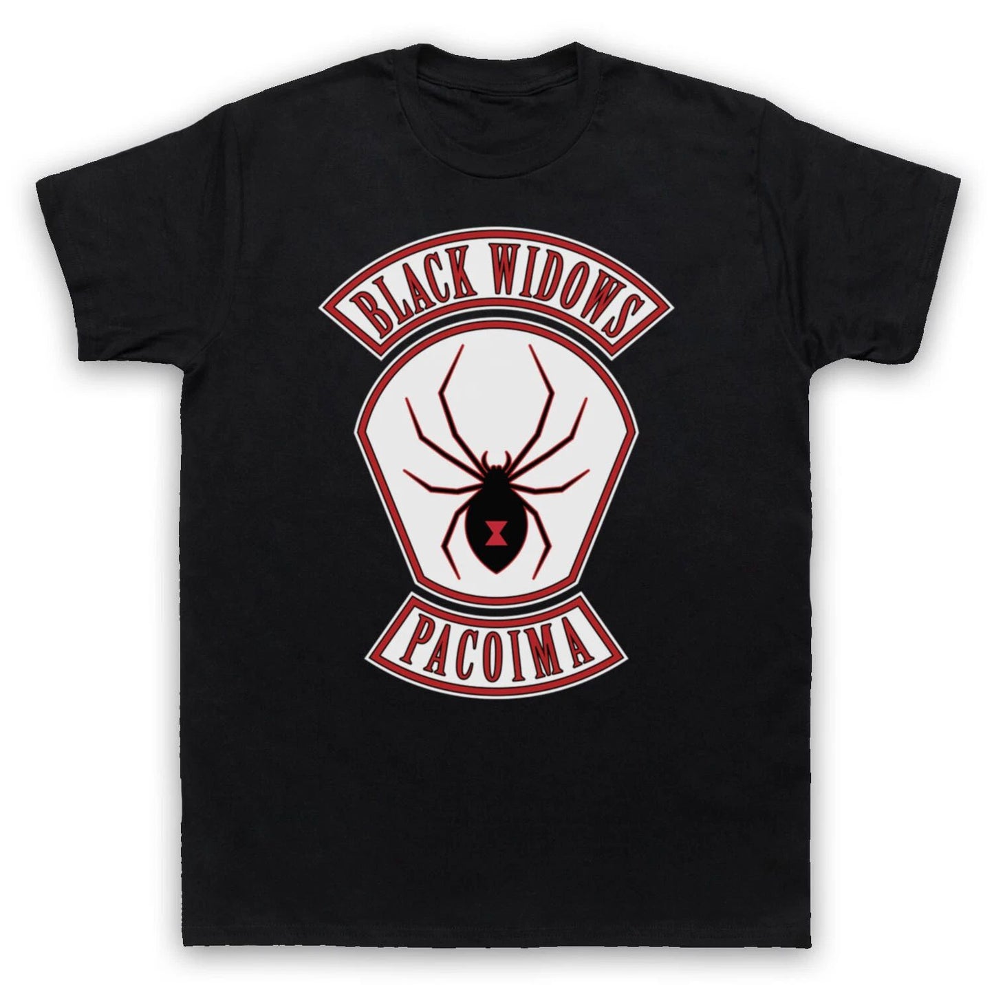 BLACK WIDOWS EVERY WHICH WAY UNOFFICIAL BUT LOOSE LOGO MENS & WOMENS T-SHIRT