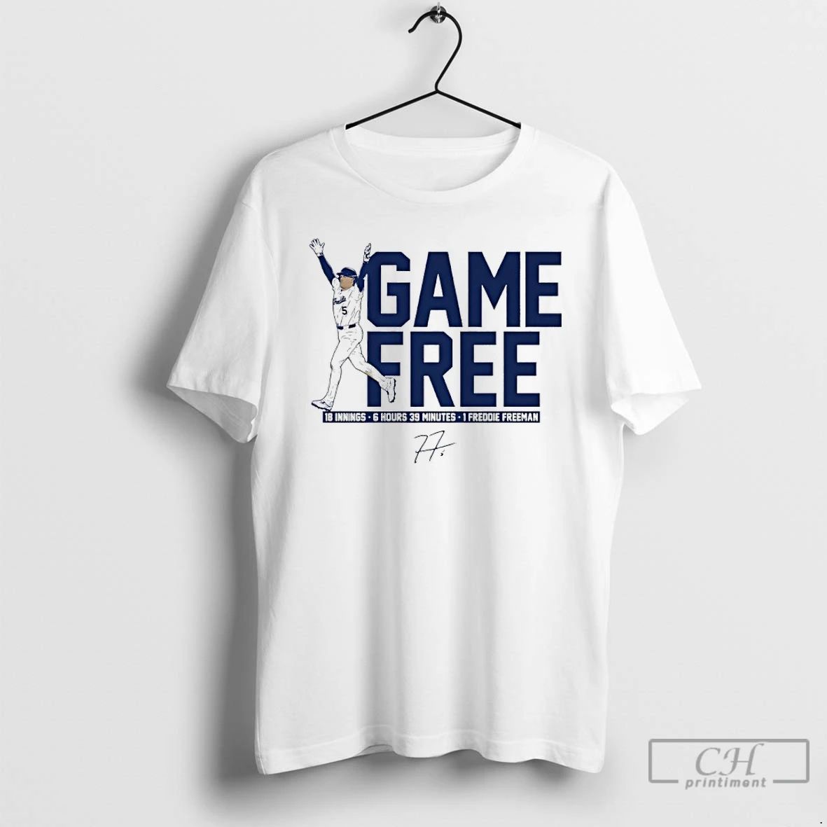 Classic Freddie Freeman Game Free 18 Innings 6 Hours 39 Minutes 1 Freddie Freeman Signature