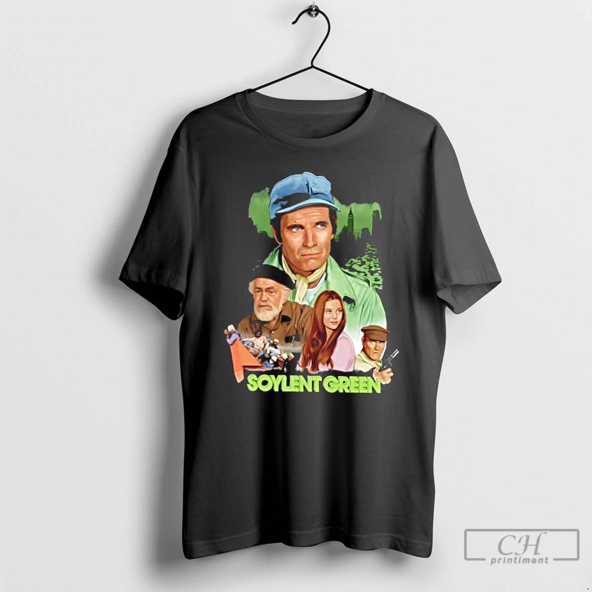Classic Soylent Green 1973 Movie Vintage T Shirts
