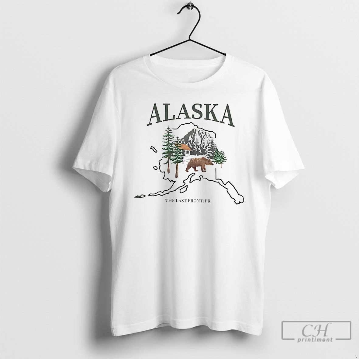 Classic Alaska The Last Frontier T Shirts