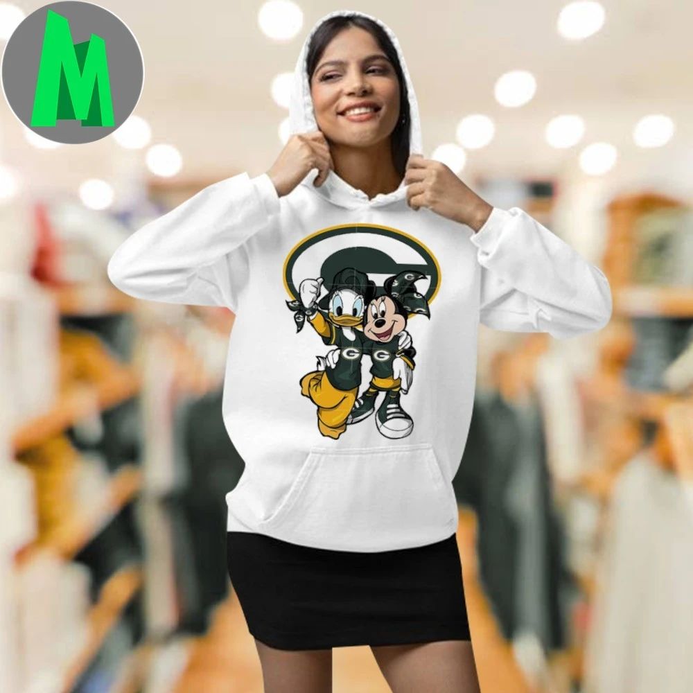 Daisy Minnie Green Bay Packers Logo 2025 Shirt