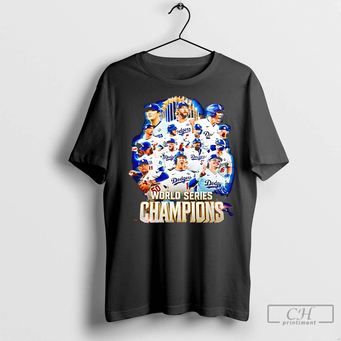 Classic Dodgers 2025 World Series Champions Trophy