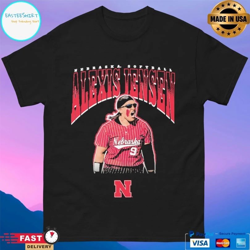 Alexis Jensen Nebraska Softball T-shirt