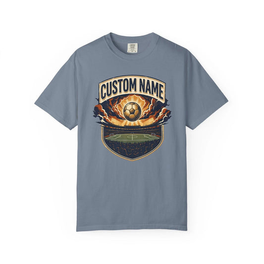 Custom Name Soccer Stadium Shirt | Personalized Matchday Football Fan Tee