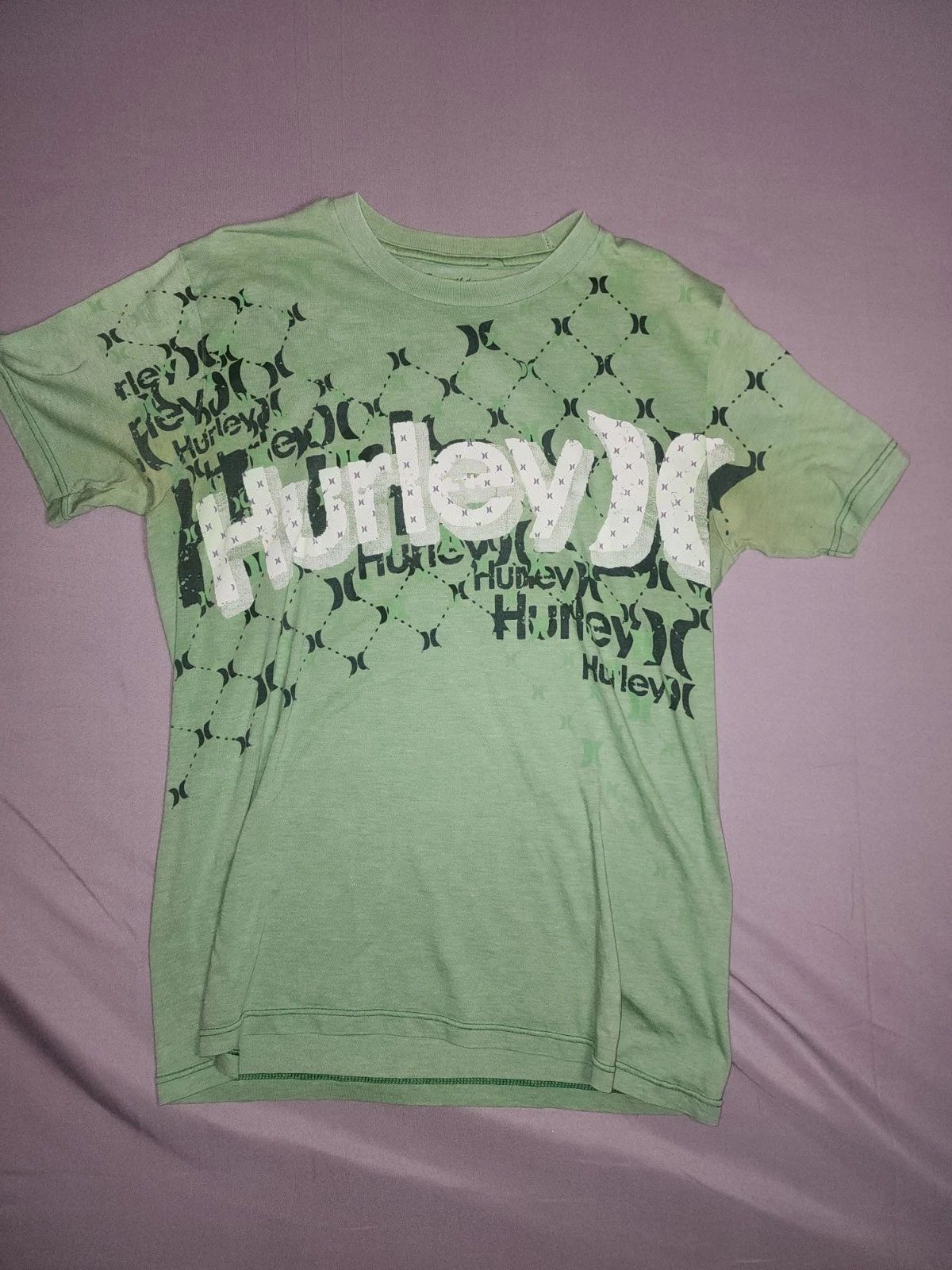 Hurley T Shirt Lot Mens Medium 2 Pack Surf Skate Graphic Distressed Streetwear