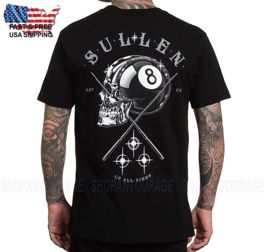 Sullen Art Collective Eightball Premium Fit SCM7085 T-Shirt for Men