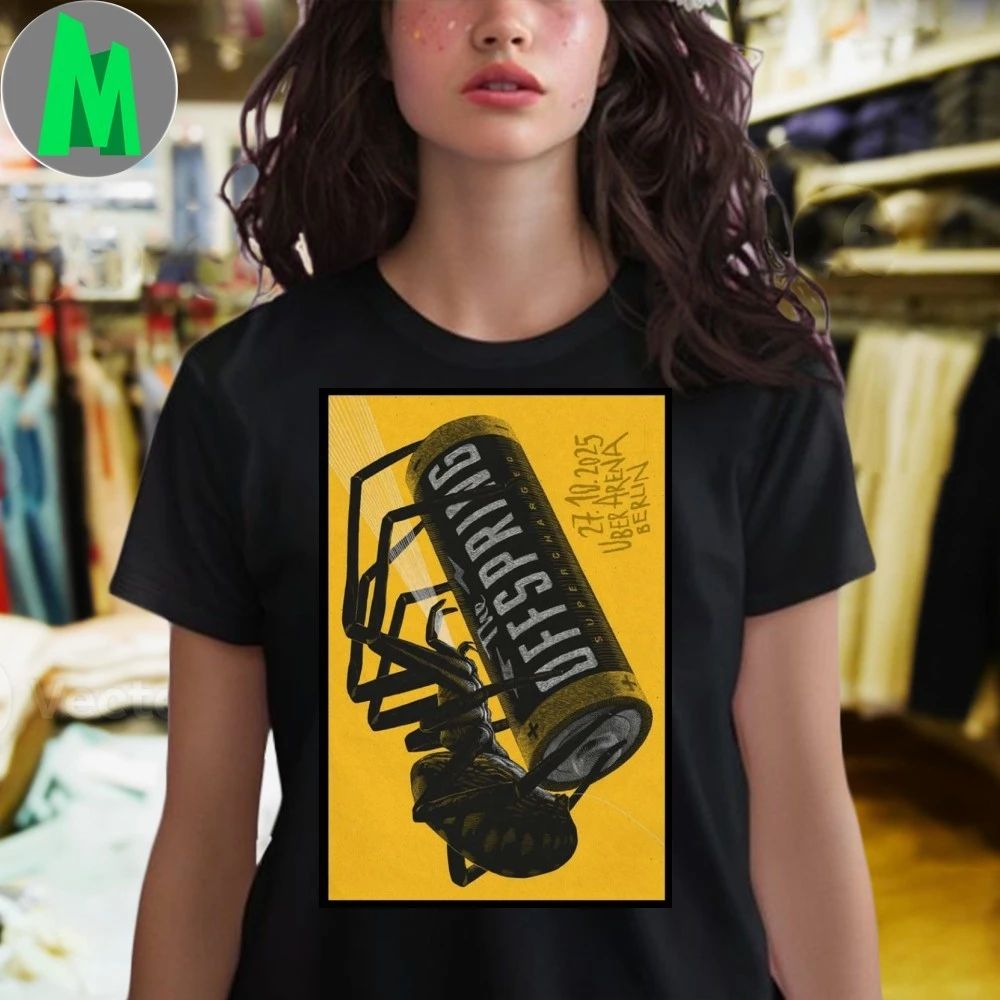 The Offspring Berlin Uber Arena Oct 27 2025 Poster Shirt