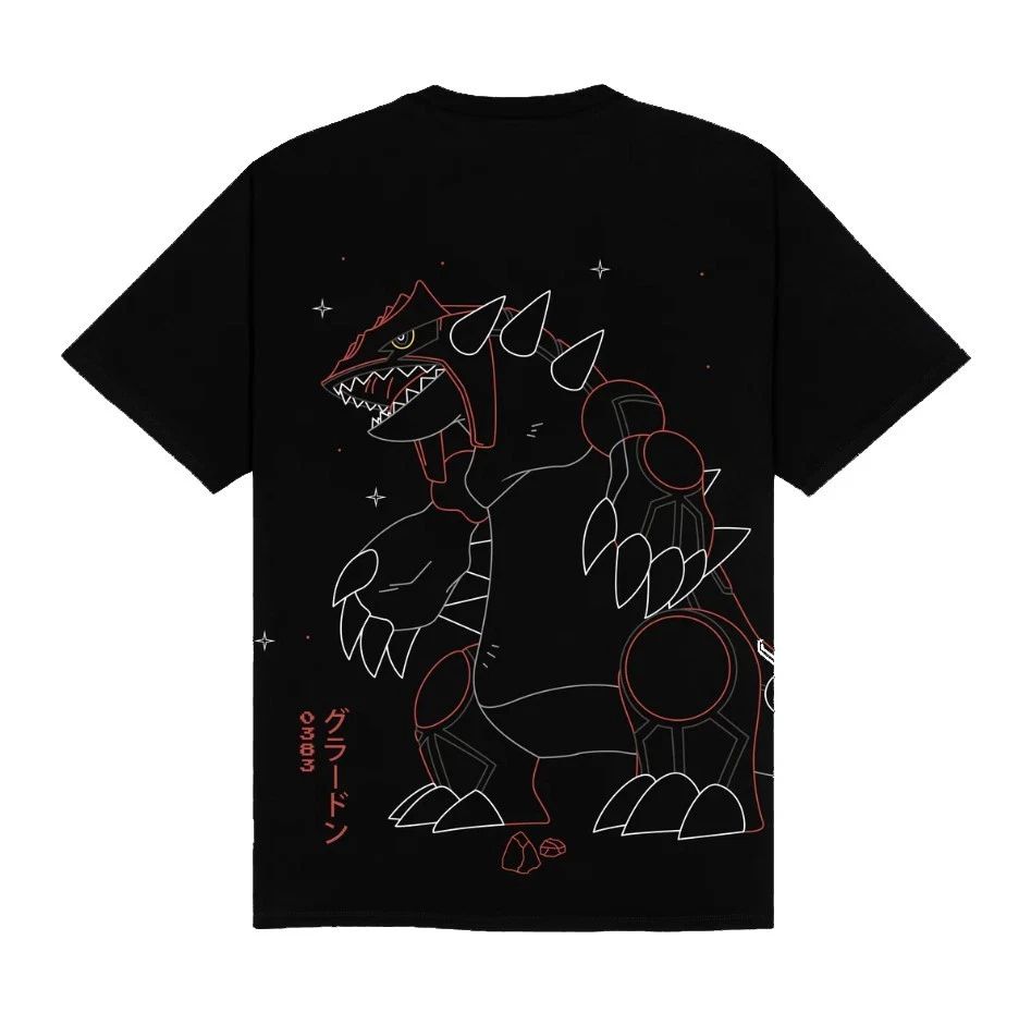 Groudon tshirt, unisex tshirt