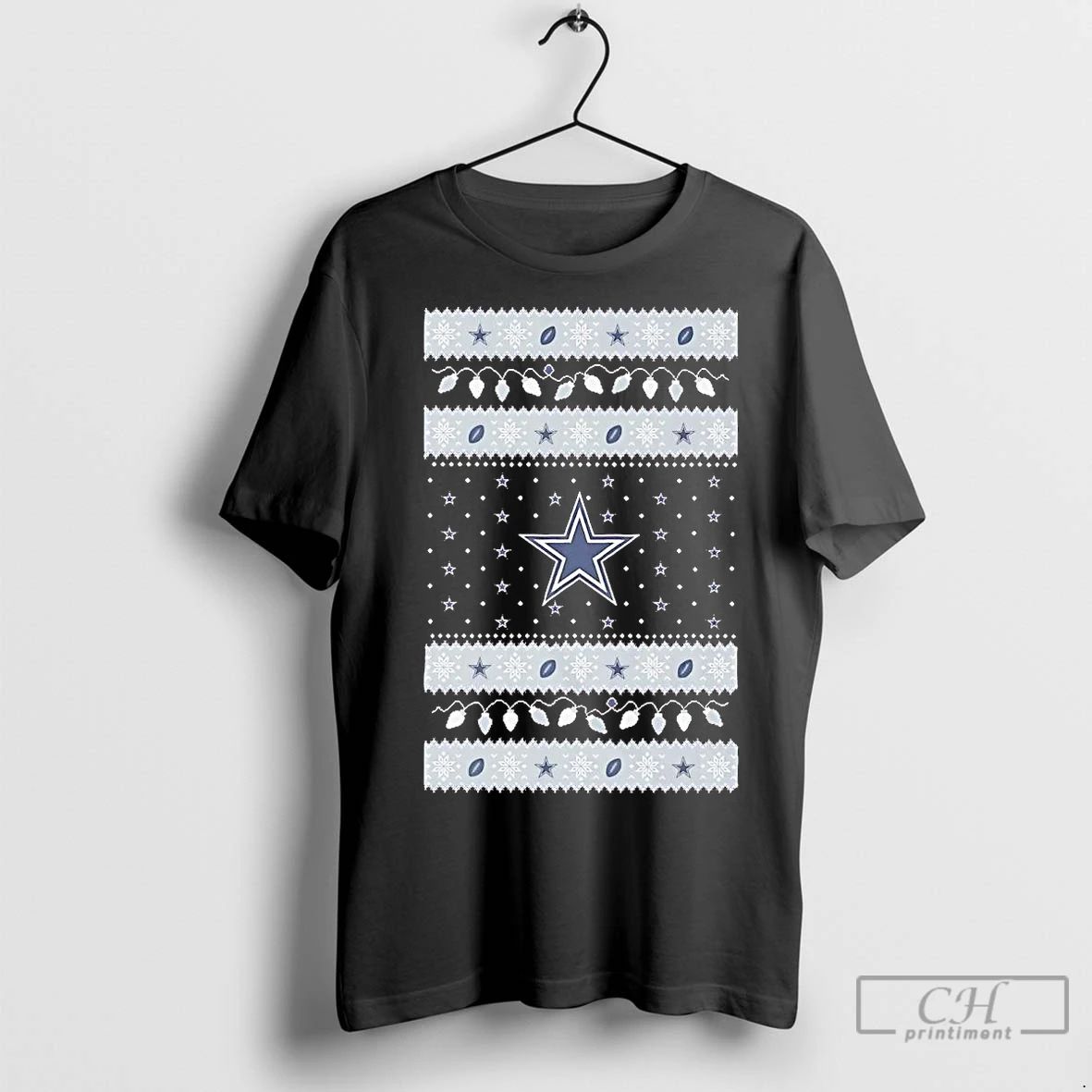 Premium Dallas Cowboys Ugly Christmas Light