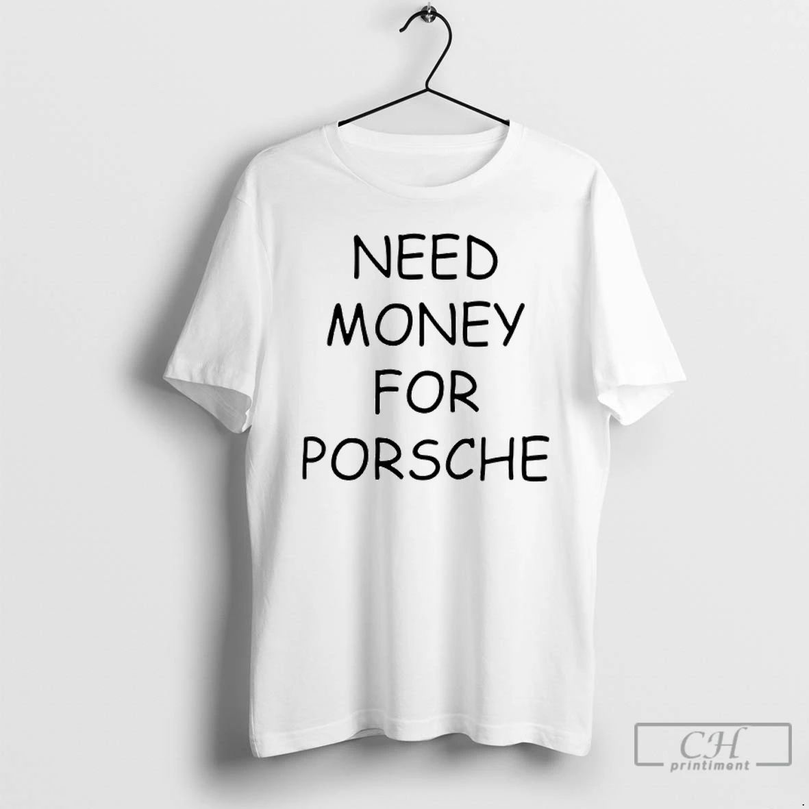 Classic Brad Pitt Need Money For Porsche T Shirts