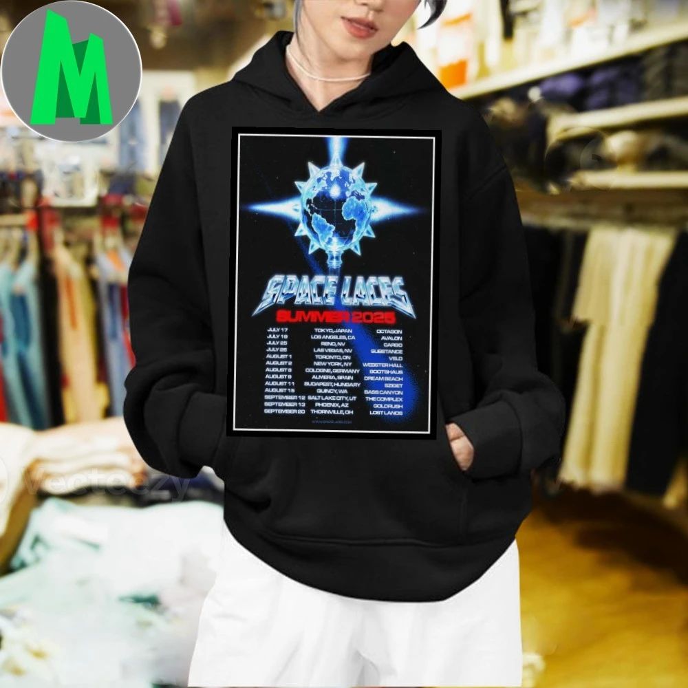 Fall Tour 2025 Space Laces Poster Shirt