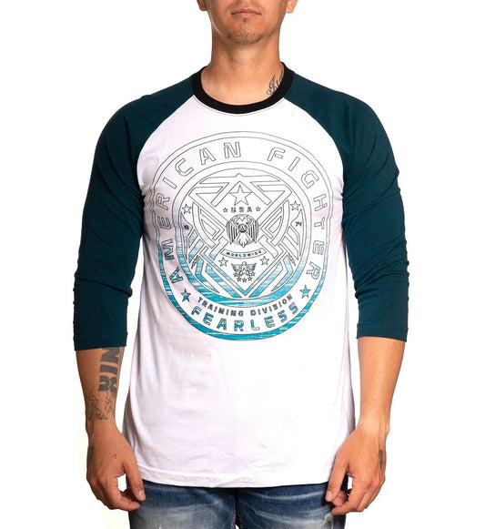 AMERICAN FIGHTER MORROW RAGLAN Men's T-Shirt L/S Biker MMA