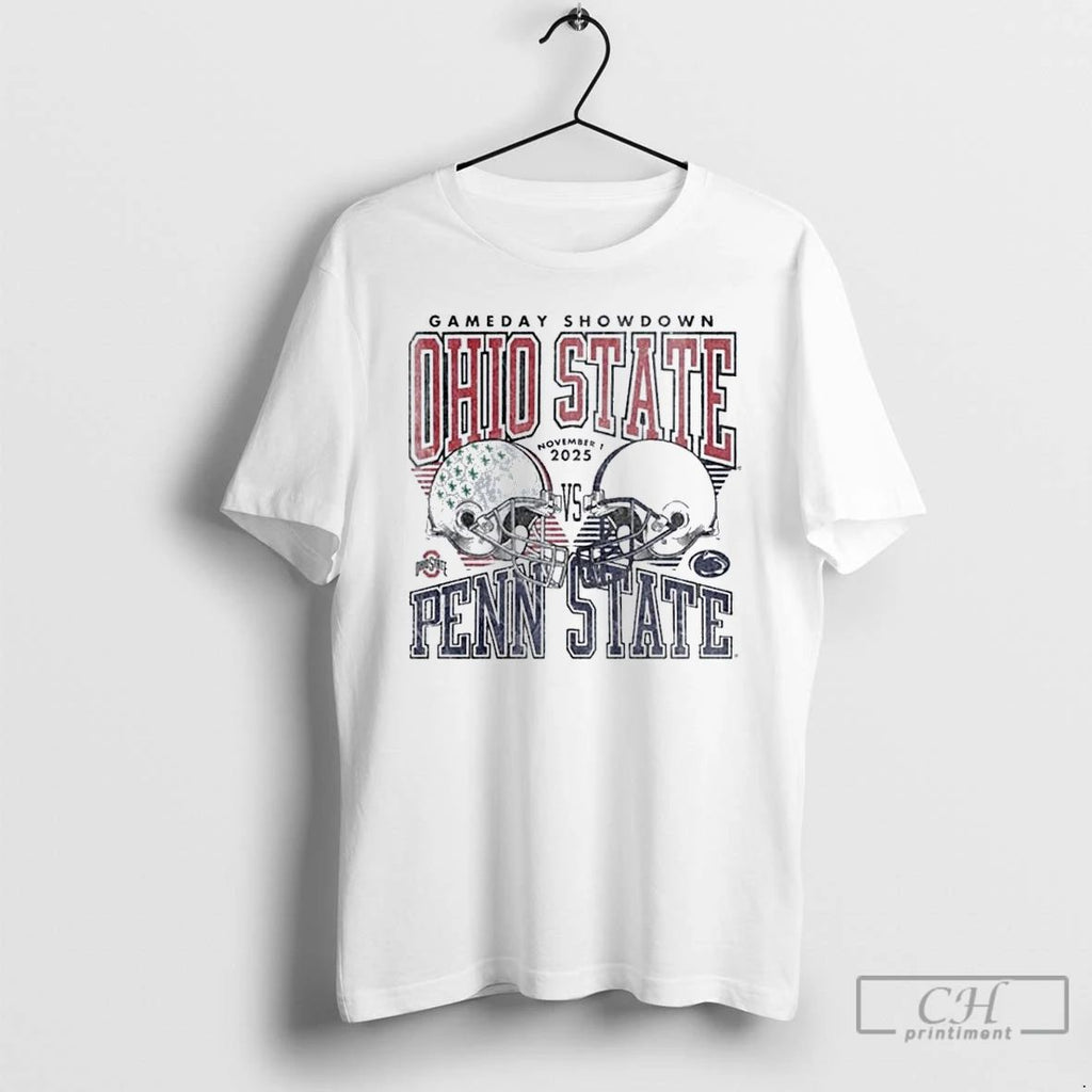 Premium Ohio State Football Vs Penn State November 1 2025 T Shirts