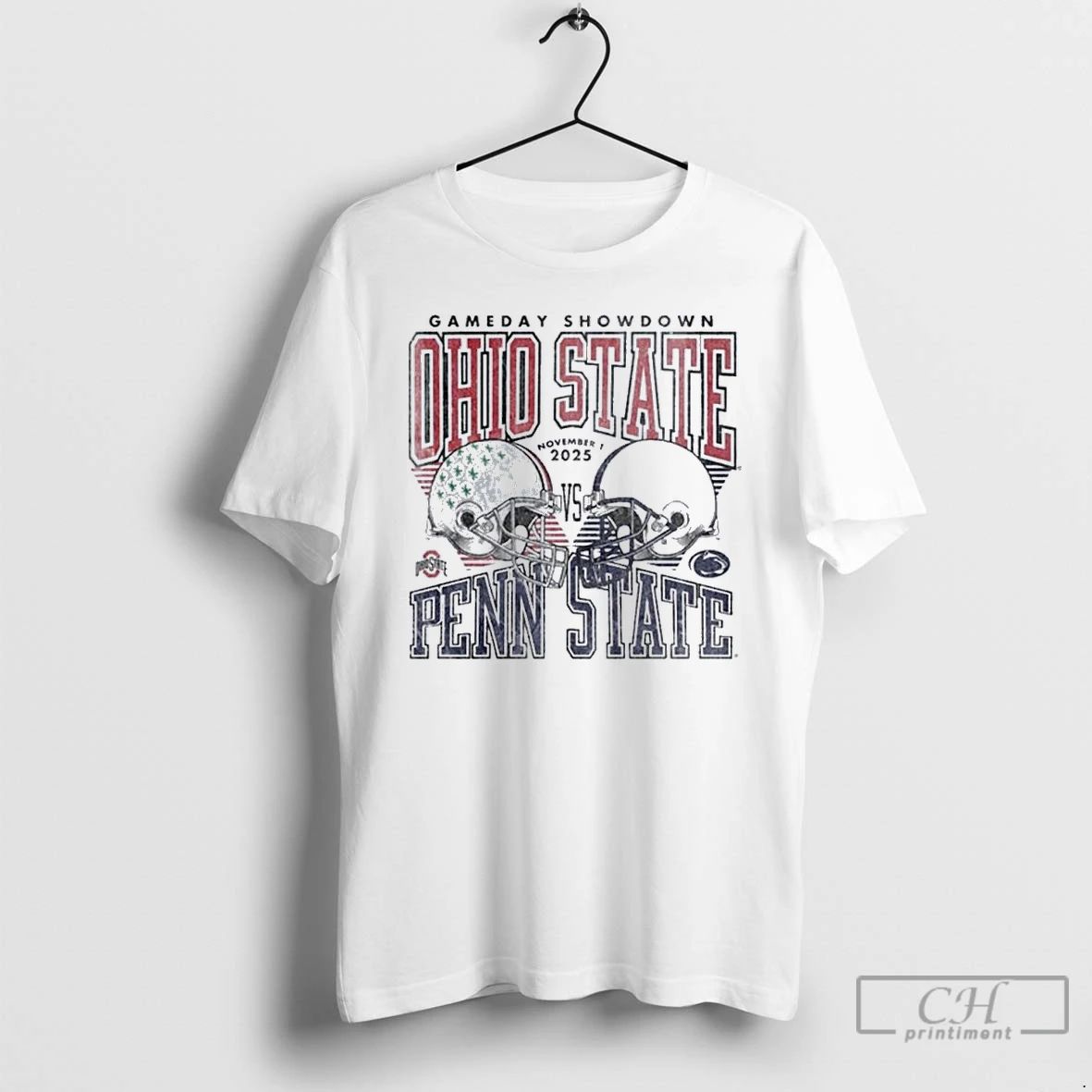 Premium Ohio State Football Vs Penn State November 1 2025 T Shirts